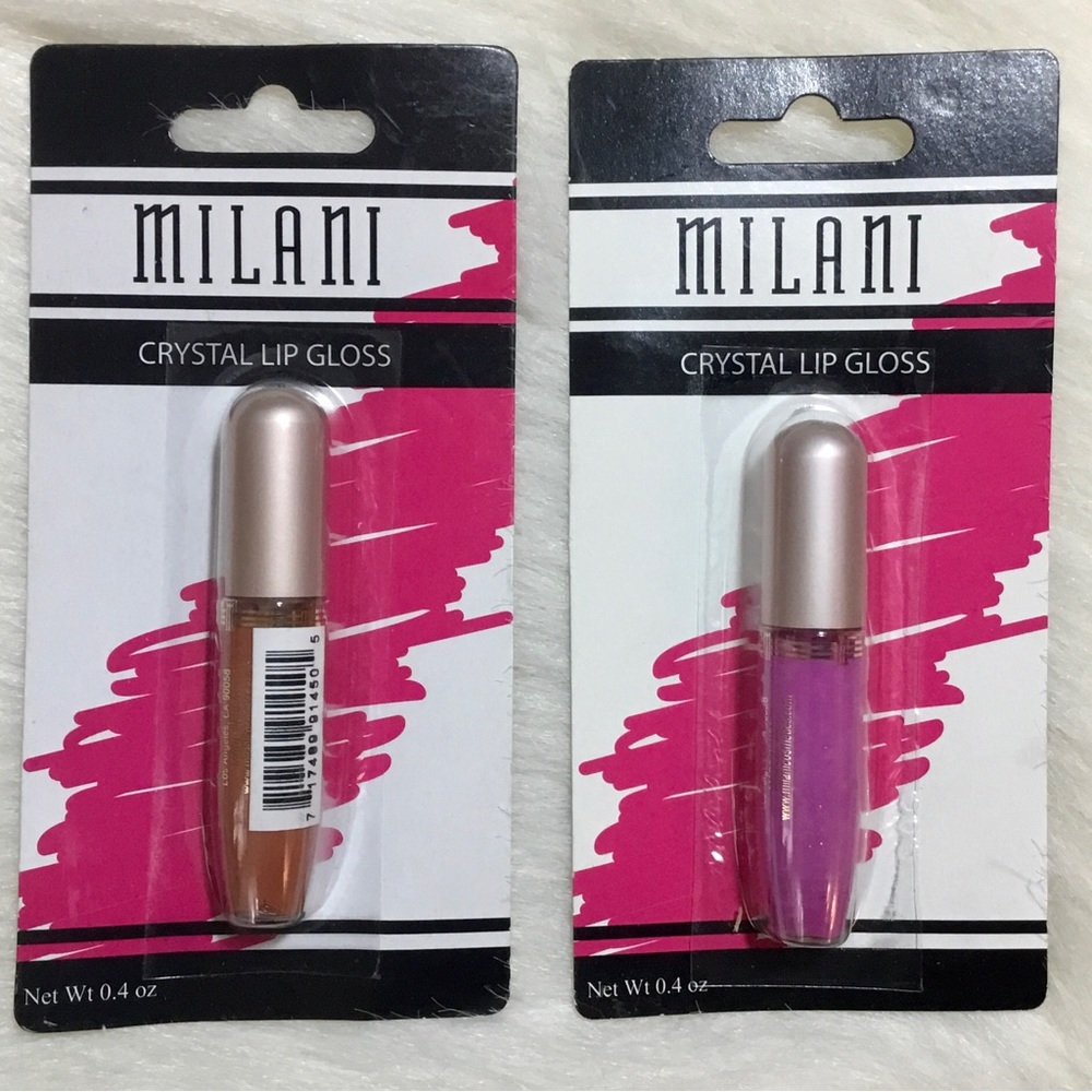Bundle of 8 New Milani Makeup Crystal Lip Gloss - Picture 6 of 10